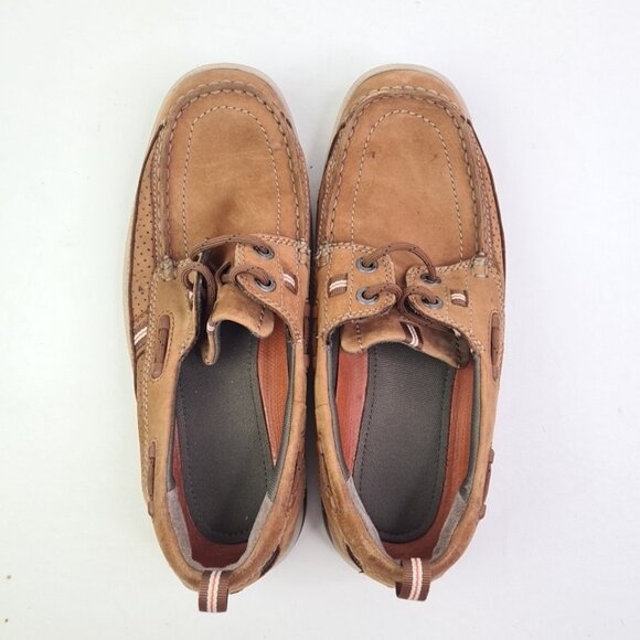Clarks Unstructured Men\'s Brown Nubuck Casual Shoes Size 7.5 M main image 9